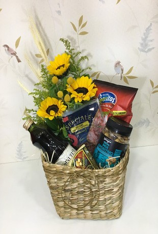 Cesta - Frios e Suco de Uva Integral M